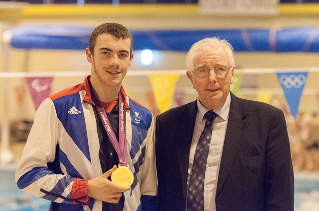 Josef Craig and Councillor Alan Kerr, Deputy Leader of South Tyneside Council